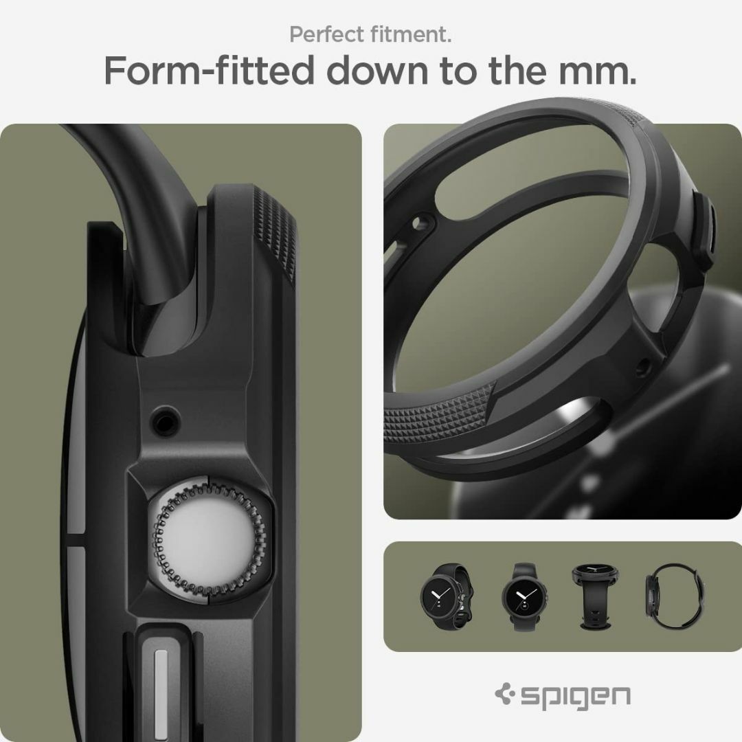 色:マット・ブラック】Spigen Google Pixel Watch 2 の通販 by 色:マット・ブラック】Spigen Google Pixel Watch 2 の通販 by