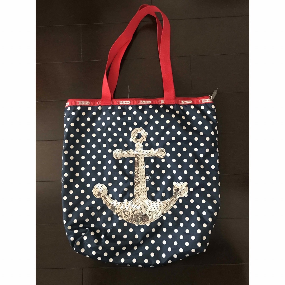 LeSportsac(レスポートサック)のLeSportsac トートバッグ　スパンコール付き レディースのバッグ(トートバッグ)の商品写真