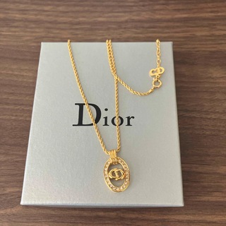 クリスチャンディオール(Christian Dior)のディオール　ゴールド　ネックレス　美品(ネックレス)