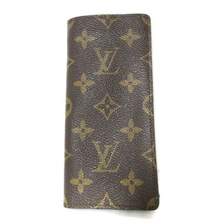 ルイヴィトン(LOUIS VUITTON)のルイヴィトン モノグラム エテュイリュネット メガネケース M62962 茶(その他)