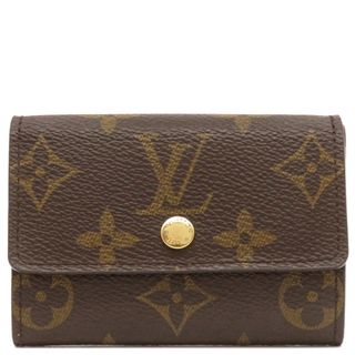 ルイヴィトン(LOUIS VUITTON)のルイヴィトン LOUIS VUITTON コインケース ポルト モネ プラ モノグラムキャンバス モノグラム ゴールド金具 小銭入れ カードケース  M61930 MI1024【中古】(コインケース)