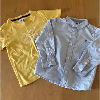 プチバトー(PETIT BATEAU)のプトバトー シャツ & Tシャツ セット(ブラウス)