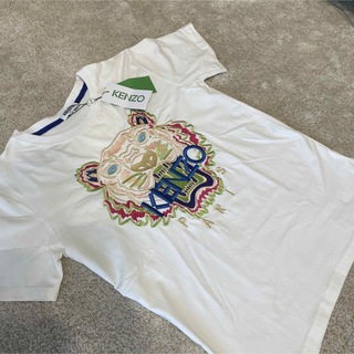 ケンゾー　Tシャツ　半袖　白(Tシャツ/カットソー(半袖/袖なし))
