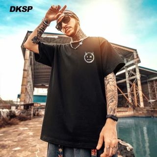 【送料無料】半袖 シャツ メンズ XL オーバーサイズ ストリート(Tシャツ/カットソー(半袖/袖なし))