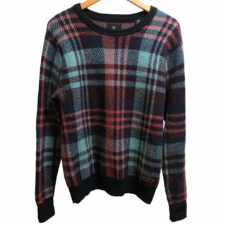 スコッチ&ソーダ SCOTCH & SODA 総柄ニット セーター チェック S(ニット/セーター)