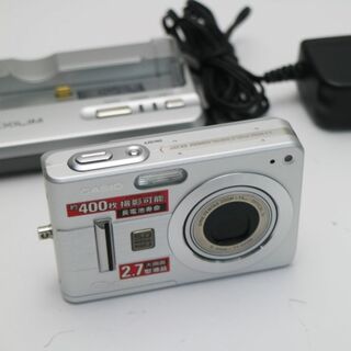 カシオ(CASIO)の新品同様 EX-Z57 シルバー  M333(コンパクトデジタルカメラ)