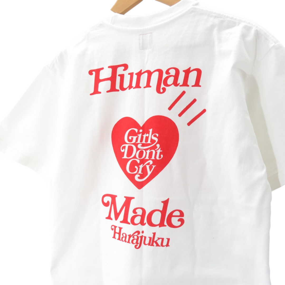 HUMAN MADE - HUMAN MADE×GIRLS DONT CRY 20ss HARAJUKU TEE HUMAN MADE - HUMAN MADE×GIRLS DONT CRY 20ss HARAJUKU TEE