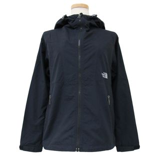 ザノースフェイス(THE NORTH FACE)のTHE NORTH FACE ザ ノースフェイス ジャケット ブラック 黒 サイズ:S フード付き ナイロン コンパクトジャケット 撥水加工 アウトドア カジュアル アウター ブルゾン【レディース】【中古】(ナイロンジャケット)