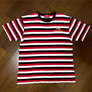 古着 ピンクドラゴン クリームソーダ ボーダーTシャツ Lサイズ  ビンテージ品(Tシャツ/カットソー(半袖/袖なし))