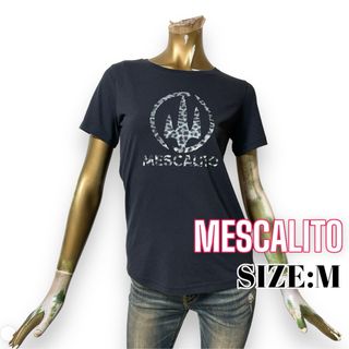 アシックス(asics)のMESCALITO ♥ 激かわ レオパード ヒョウ柄 ロゴプリント Tシャツ(Tシャツ(半袖/袖なし))