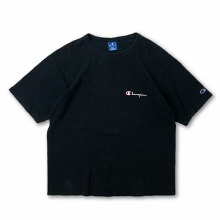 チャンピオン(Champion)の1980s チャンピオン アメリカ製 青タグ ブラック Tシャツ(Tシャツ/カットソー(半袖/袖なし))