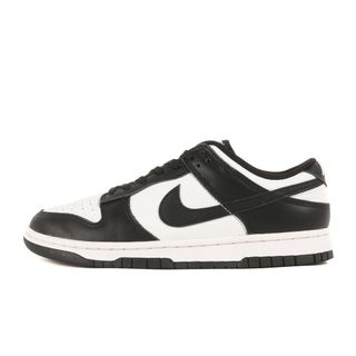 ナイキ(NIKE)の美品 NIKE ナイキ サイズ:26.0cm DUNK LOW RETRO DD1391-100 2023年製 ダンク ロー レトロ ホワイト ブラック 白黒 US8 ローカット スニーカー シューズ 靴【メンズ】【中古】(スニーカー)