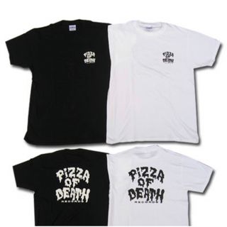 pizza of death Tシャツ　ホワイト(Tシャツ/カットソー(半袖/袖なし))