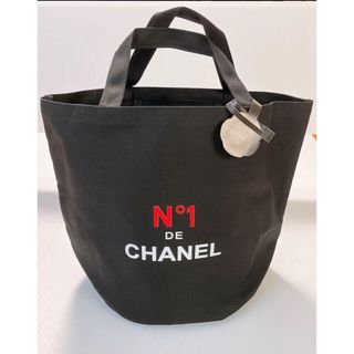 シャネル(CHANEL)のシャネル　ノベルティ　トートバッグ　ブラック(トートバッグ)