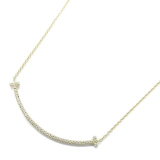 ティファニー(Tiffany & Co.)のティファニー Tスマイル スモール ダイヤ ネックレス ネックレス(ネックレス)