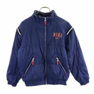 ナイキ(NIKE)のナイキ 90s 白タグ 中綿ジャケット L（14-16） ネイビー系 NIKE キッズ(ジャケット/上着)