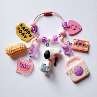 SNOOPY - じゃらじゃらキーホルダー✰︎スヌーピー