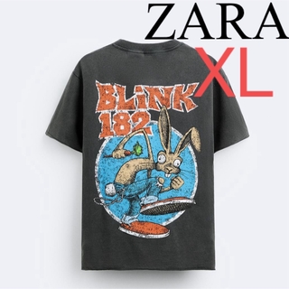ザラ(ZARA)のZARA⭐︎ BLINK 182ⒸTシャツ⭐︎ ブリンク182 バンT (Tシャツ/カットソー(半袖/袖なし))