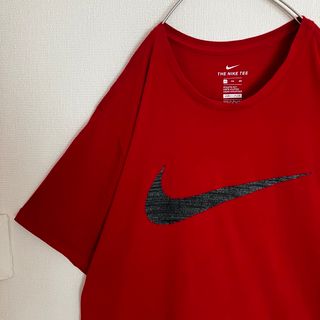 ナイキ(NIKE)のナイキ超オーバーサイズスウッシュビッグロゴTシャツnike NIKE半袖tシャツ(Tシャツ/カットソー(半袖/袖なし))