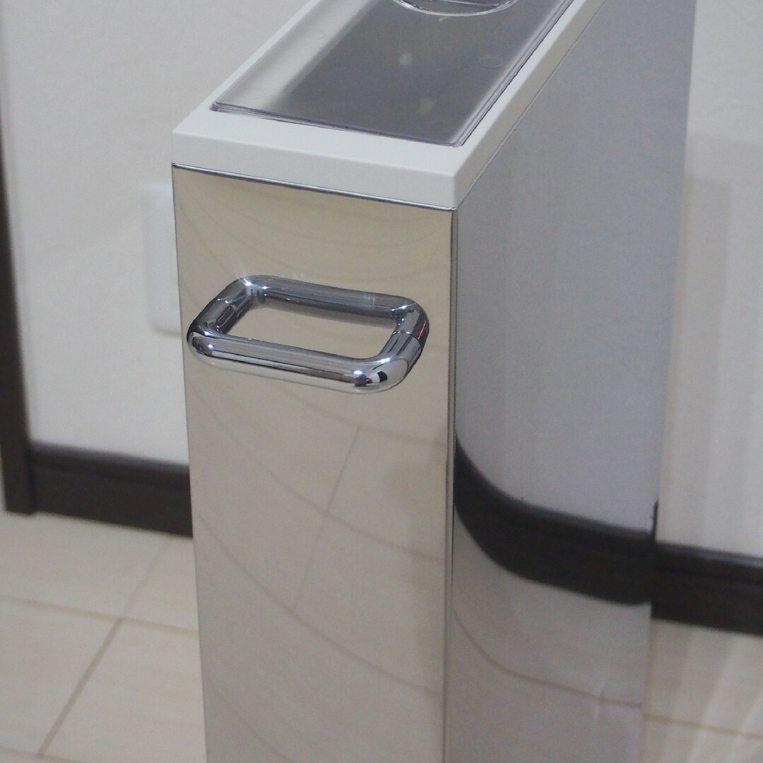 ☆ステンレス製スリムライスボックス(米びつ) 12kg 未使用品 ☆ステンレス製スリムライスボックス(米びつ) 12kg 未使用品