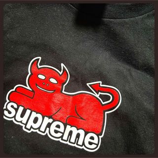 Supreme - 《美品／ブラック／L》supreme トイマシーン デビル 半袖Tシャツ 