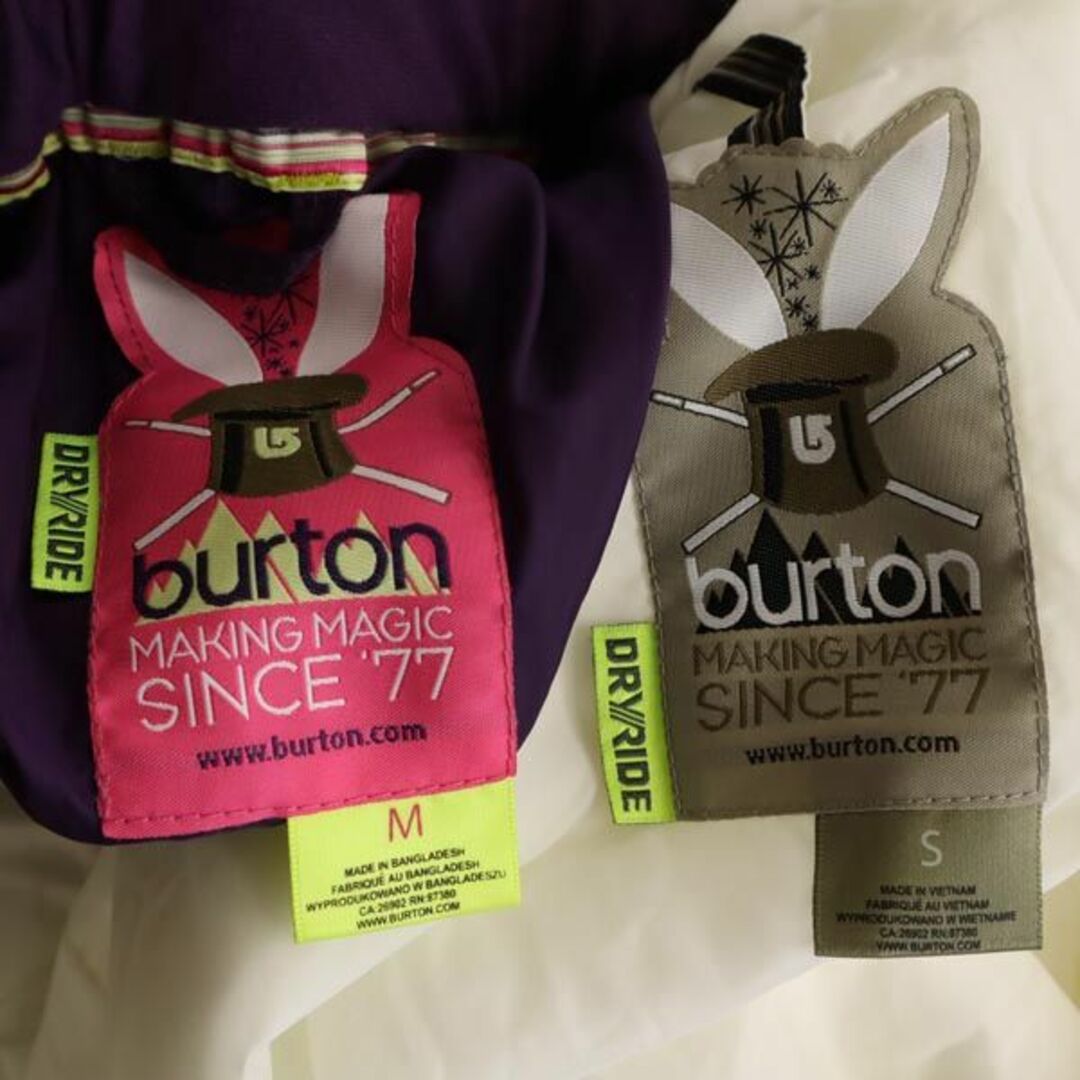 福袋売れ残りセール バートン - BURTON スノーボード 上:S セットアップ 上下 ウェア バートン
