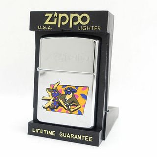 Zippo / ジッポ ◆Australia/カンガルー/1995年製/シルバーカラー 【喫煙具/煙草/タバコ/シガレット/ガス/オイル】 メンズファッション【中古】 [0220485313](タバコグッズ)