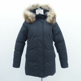 ピレネックス(Pyrenex)のPYRENEX / ピレネックス ◆ダウンジャケット/BORDEAUX FUR/ラクーンファー/ブラック/34 CFU261900058 【レディース/ガールズ/LADY/女性/婦人】 【古着】 レディースファッション【中古】 [0220488651](ロングコート)