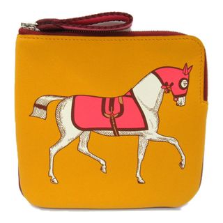 エルメス(Hermes)のエルメス カレポケット ジョーヌアンブル コインケース コインケース(コインケース)