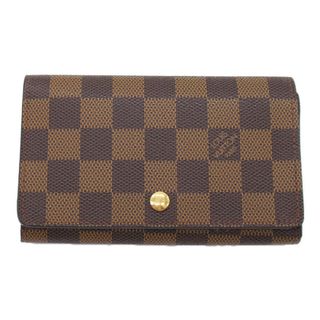 ルイヴィトン(LOUIS VUITTON)のルイ・ヴィトン ポルトモネビエ トレゾール 二つ折り財布(財布)