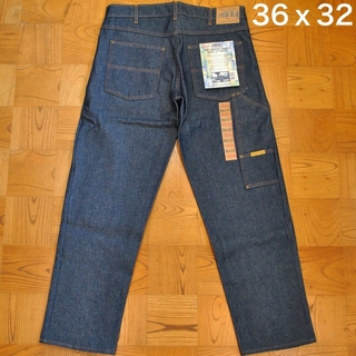 プリズンブルースPRISON BLUES米国製ワークジーンズ【36x32】USA(デニム/ジーンズ)