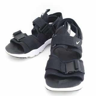 ナイキ(NIKE)のNIKE / ナイキ ◆サンダル/CANYON SANDAL/キャニオン/ブラック/24cm CV5515-001 【レディース/ガールズ/LADY/女性/婦人】【靴/クツ/シューズ/SHOES】 レディースファッション【中古】 [0220491765](サンダル)