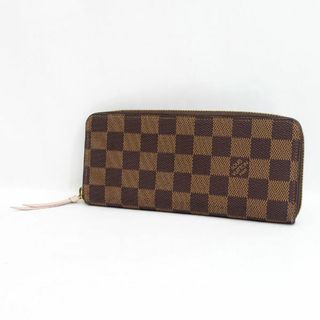 LOUIS VUITTON / ルイヴィトン ◆ポルトフォイユ クレマンス ラウンドファスナー長財布 ダミエ N41626/GI3156 【財布/サイフ/ウォレット/wallet/コイン】 ブランド【中古】 [0220491981](財布)