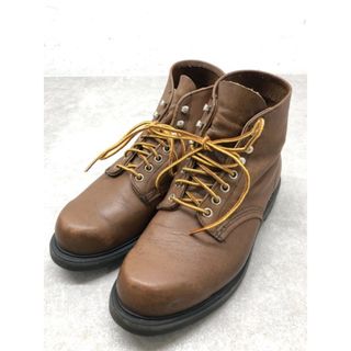 レッドウィング(REDWING)のRED WING(レッドウィング) 刺繍羽タグ 952 スーパーソール ブーツ 7 1/2 EE 約25.5cm ブラウン系 【C0856-007】(ブーツ)