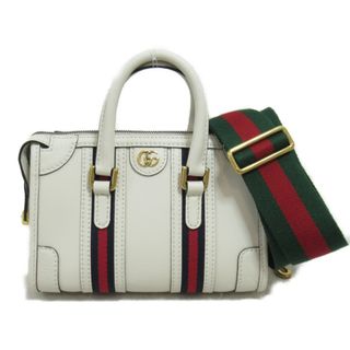 グッチ(Gucci)のグッチ ダブルG付き ミニ トップハンドル 2wayショルダーバッグ 2wayショルダーバッグ(ハンドバッグ)