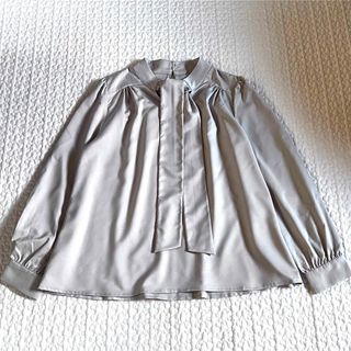 RUIRUE BOUTIQUE ルイルエブティック 長袖 ボウタイリボンブラウス(シャツ/ブラウス(長袖/七分))