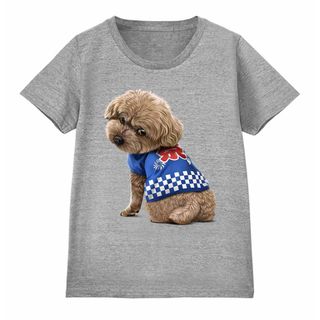 プードル 犬 いぬ 法被 夏祭り 花火 半袖 Tシャツ メンズ レディース(Tシャツ(半袖/袖なし))