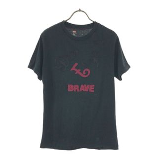 ディーゼル(DIESEL)のディーゼル フェルト 半袖 Tシャツ S ブラック DIESEL メンズ(Tシャツ/カットソー(半袖/袖なし))