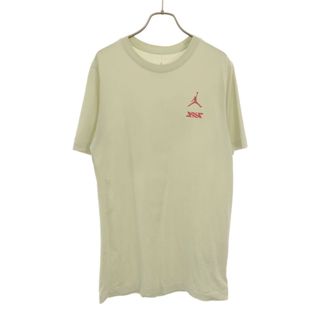 エアジョーダン バックプリント 半袖 Tシャツ S ホワイト AIR JORDAN NIKE メンズ(Tシャツ/カットソー(半袖/袖なし))