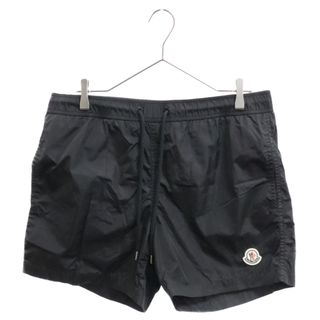 モンクレール(MONCLER)のMONCLER モンクレール BOXER MARE ボクサー マーレ ロゴパッチ ナイロンショーツ スイムウェア ブラック I10912C00007(その他)