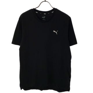 プーマ(PUMA)のプーマ ロゴプリント 半袖 Tシャツ M ブラック PUMA メンズ(Tシャツ/カットソー(半袖/袖なし))