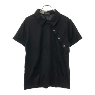 テイラーデザイン 日本製 半袖 襟付き カットソー 46 ブラック Taylor Design メンズ(Tシャツ/カットソー(半袖/袖なし))