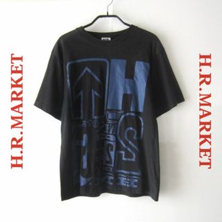 HOLLYWOOD RANCH MARKET - 美品　H.R.MARKET／ハリラン★　プリントTシャツ　黒