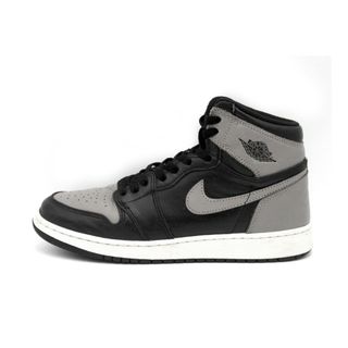 ナイキ(NIKE)のナイキ NIKE ■ 【 GS AIR JORDAN 1 RETRO HIGH OG BG Shadow 2018 575441 013 】 ジーエス エア ジョーダン 1 レトロ ハイ シャドウ スニーカー　w19429(スニーカー)