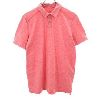 オークリー(Oakley)のオークリー 半袖 Tシャツ S ピンク OAKLEY ハーフボタン メンズ(Tシャツ/カットソー(半袖/袖なし))