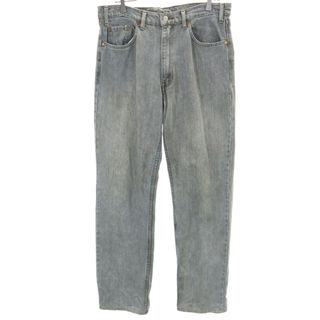 リーバイス(Levi's)のリーバイス 90s 503-0213 日本製 後染め ブラック ストレートデニムパンツ w34 Levi's メンズ(デニム/ジーンズ)