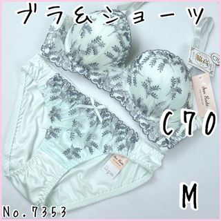 ブラジャーショーツセットC70    No.7353(ブラ&ショーツセット)