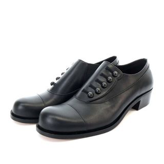 アザー(other)のトシノスケタケガハラ BUTTONED SHOES パンプス 25cm 黒(ハイヒール/パンプス)