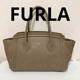 【極美品】FURLAフルラ カレッジ トートバッグ ハンドバッグ レザー　A4(トートバッグ)