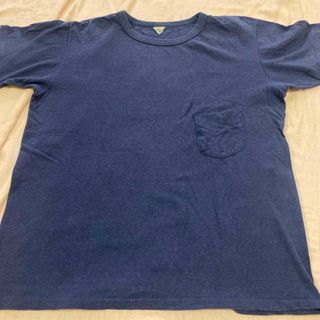 フィルメランジェ(FilMelange)のフィルメランジェDIZZY ディジー サイズ5 XL ネイビー バインダーネック(Tシャツ/カットソー(半袖/袖なし))